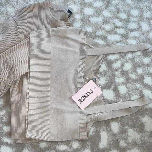 MISSGUIDED sweater 2-piece set - Picture 6 of 6